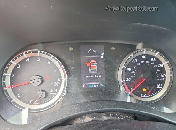 5TDBZRBHXMS135141 2021 TOYOTA HIGHLANDER Black ხელსაწყოთა პანელის ხედი