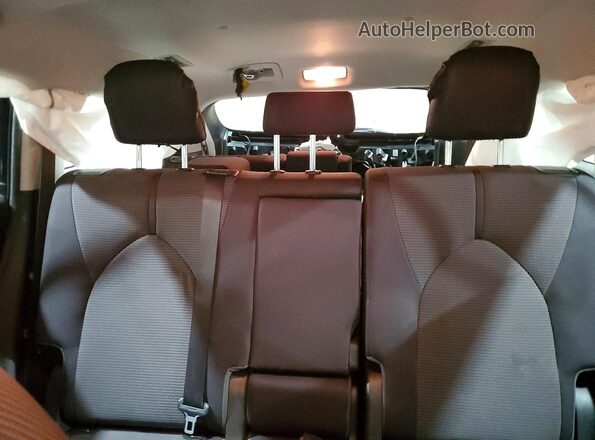 5TDBZRBHXMS542246 2021 TOYOTA HIGHLANDER Синий Вид задних сидений