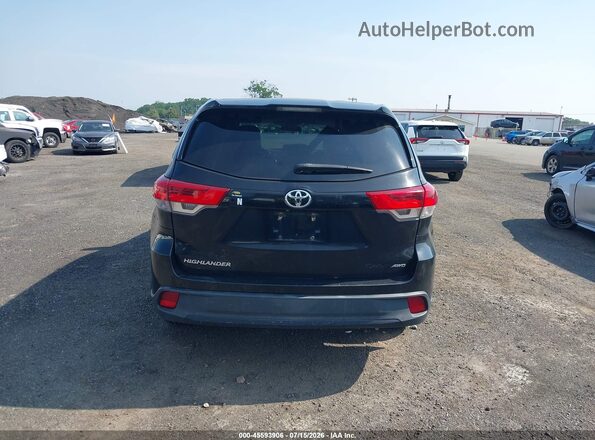 5TDBZRFH1HS412050 2017 TOYOTA HIGHLANDER Black 