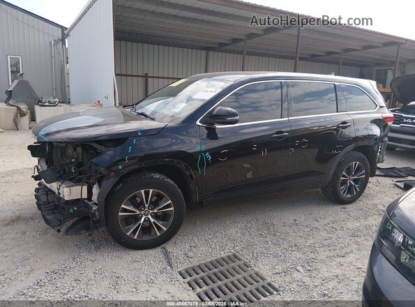 5TDBZRFH1JS807576 2018 TOYOTA HIGHLANDER Black სალონის 360-გრადუსიანი ხედი