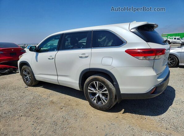 5TDBZRFH1JS819503 2018 TOYOTA HIGHLANDER White Trasero izquierdo