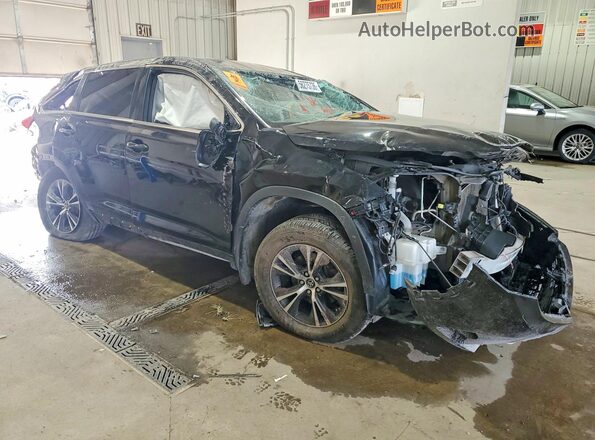 5TDBZRFH1JS828959 2018 TOYOTA HIGHLANDER Black Przód prawy