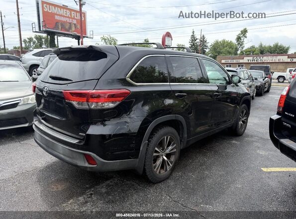 5TDBZRFH1JS883847 2018 TOYOTA HIGHLANDER Black Trasero derecho