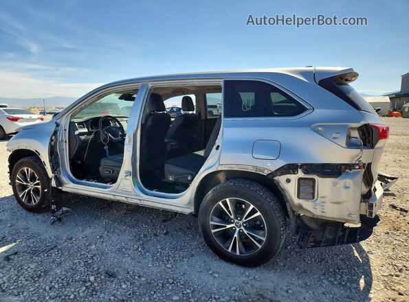 5TDBZRFH1JS906110 2018 TOYOTA HIGHLANDER Silver Rear left