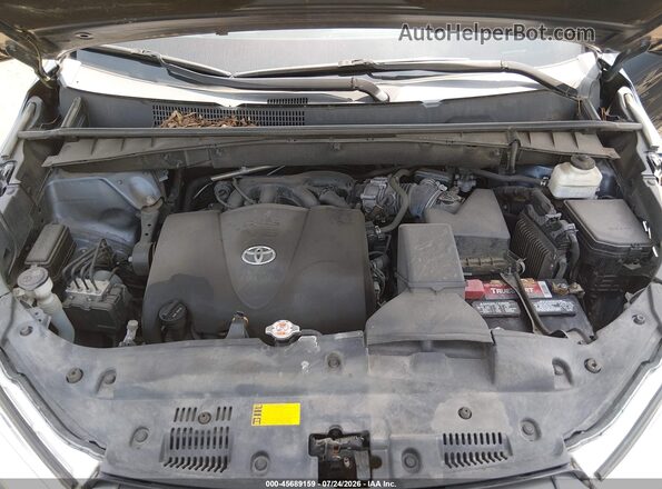 5TDBZRFH1KS992598 2019 TOYOTA HIGHLANDER Синий Вид сзади