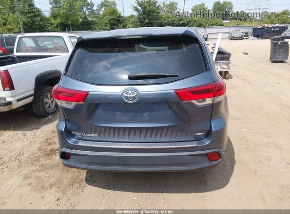 5TDBZRFH1KS992598 2019 TOYOTA HIGHLANDER Синий 