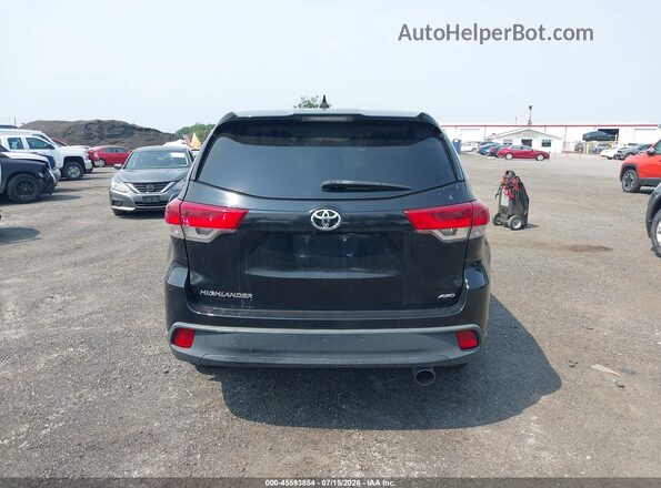 5TDBZRFH2JS825908 2018 TOYOTA HIGHLANDER Black 