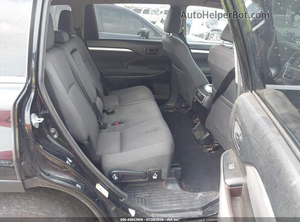 5TDBZRFH2JS864949 2018 TOYOTA HIGHLANDER Black VIN կոդի պիտակի տեսք