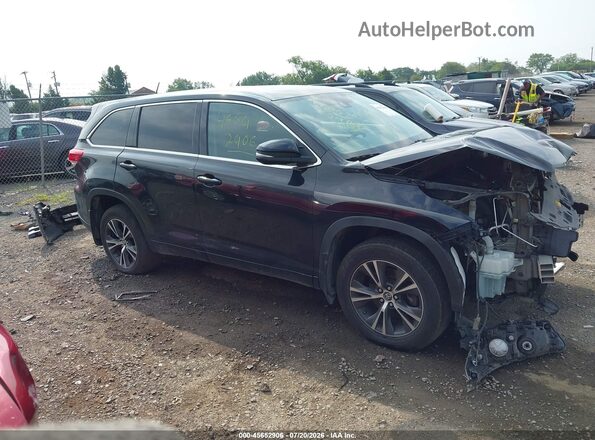 5TDBZRFH2JS864949 2018 TOYOTA HIGHLANDER Black Սալոնի 360 աստիճան տեսք