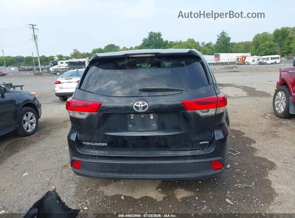 5TDBZRFH2JS864949 2018 TOYOTA HIGHLANDER Black 