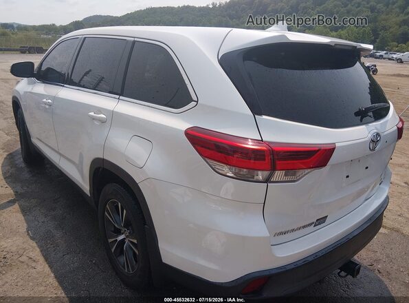 5TDBZRFH2KS997048 2019 TOYOTA HIGHLANDER White Rear left
