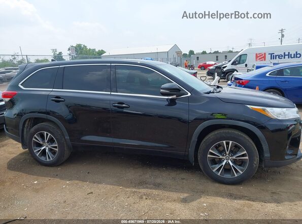 5TDBZRFH3HS427133 2017 TOYOTA HIGHLANDER Black Vista interior trasera
