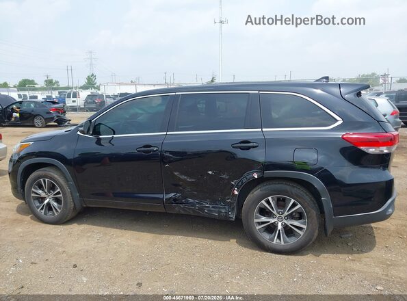 5TDBZRFH3HS427133 2017 TOYOTA HIGHLANDER Black Vista interior de 360 grados