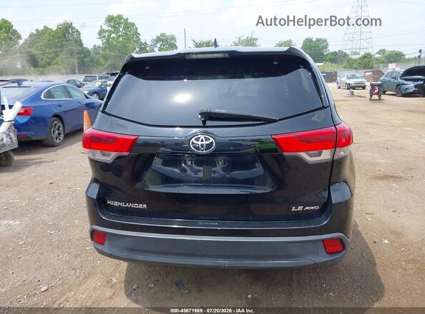 5TDBZRFH3HS427133 2017 TOYOTA HIGHLANDER Black 
