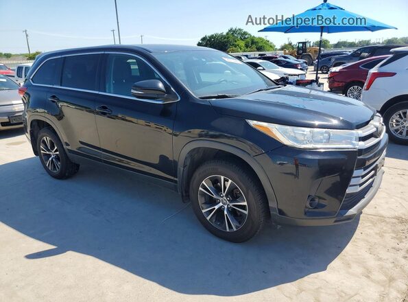 5TDBZRFH3KS948649 2019 TOYOTA HIGHLANDER Black Передня права чверть