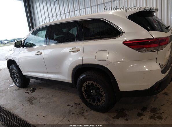5TDBZRFH3KS969422 2019 TOYOTA HIGHLANDER White Widok wnętrza 360 stopni