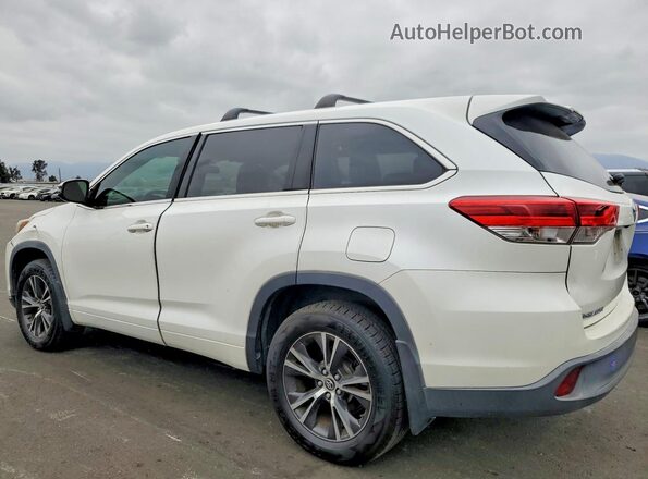 5TDBZRFH4JS844508 2018 TOYOTA HIGHLANDER White Rear left