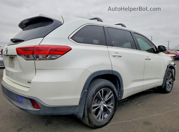 5TDBZRFH4JS844508 2018 TOYOTA HIGHLANDER White Rear right