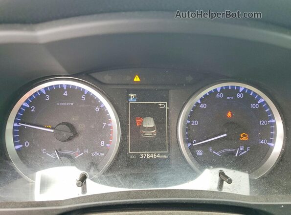 5TDBZRFH4JS844508 2018 TOYOTA HIGHLANDER White Instrument cluster view