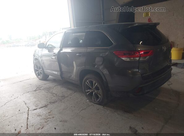 5TDBZRFH4JS874138 2018 TOYOTA HIGHLANDER Gray Tył lewy