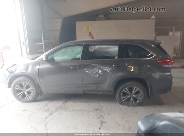 5TDBZRFH4JS874138 2018 TOYOTA HIGHLANDER Gray Widok wnętrza 360 stopni