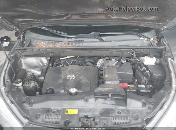 5TDBZRFH4JS874138 2018 TOYOTA HIGHLANDER Gray Widok z tyłu