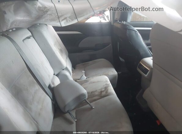 5TDBZRFH4JS874138 2018 TOYOTA HIGHLANDER Gray Widok naklejki z numerem VIN