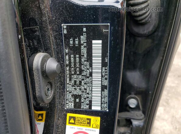 5TDBZRFH4KS917829 2019 TOYOTA HIGHLANDER Black Սալոնի 360 աստիճան տեսք