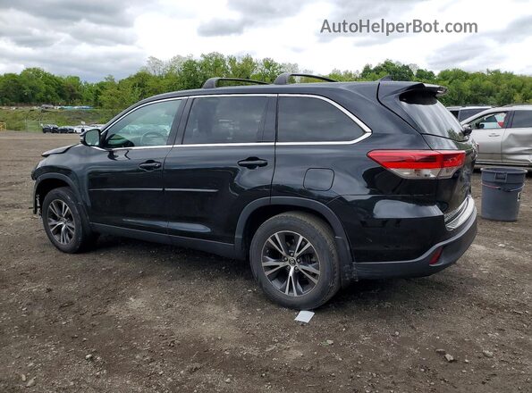 5TDBZRFH4KS917829 2019 TOYOTA HIGHLANDER Black Հետևի ձախ