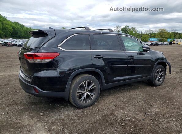 5TDBZRFH4KS917829 2019 TOYOTA HIGHLANDER Black Հետևի աջ