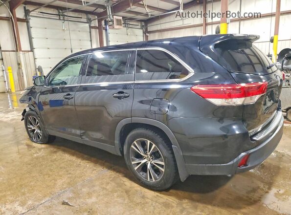 5TDBZRFH4KS977755 2019 TOYOTA HIGHLANDER Black უკანა მარცხენა