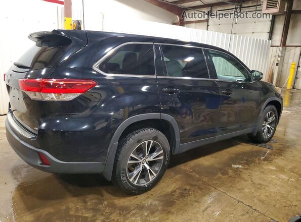 5TDBZRFH4KS977755 2019 TOYOTA HIGHLANDER Black უკანა მარჯვენა