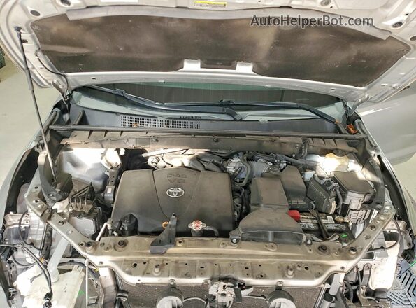 5TDBZRFH5JS805880 2018 TOYOTA HIGHLANDER Silver Вид підкапотного простору