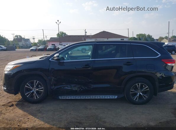 5TDBZRFH5JS866159 2018 TOYOTA HIGHLANDER Черный Панорамный вид салона 360°