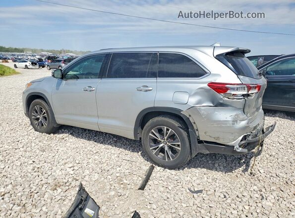 5TDBZRFH6JS880426 2018 TOYOTA HIGHLANDER Silver Rear left
