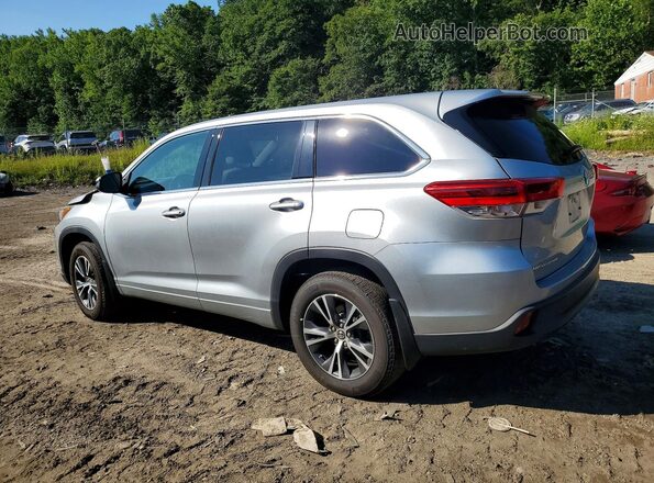5TDBZRFH6JS888011 2018 TOYOTA HIGHLANDER Silver უკანა მარცხენა