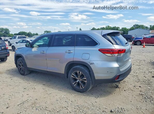 5TDBZRFH6KS928735 2019 TOYOTA HIGHLANDER Silver Հետևի ձախ
