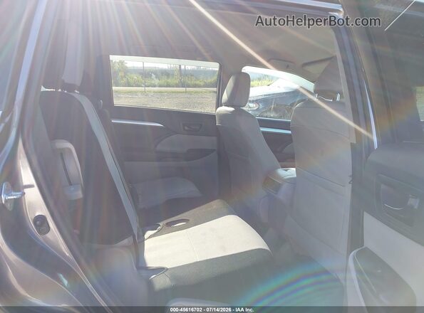 5TDBZRFH7HS374369 2017 TOYOTA HIGHLANDER Gray Widok naklejki z numerem VIN