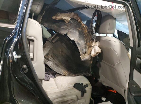 5TDBZRFH7JS880998 2018 TOYOTA HIGHLANDER Черный Вид задней части салона