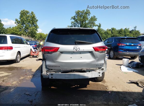 5TDBZRFH7JS896814 2018 TOYOTA HIGHLANDER Silver 