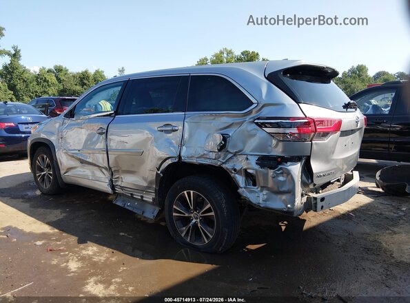 5TDBZRFH7JS896814 2018 TOYOTA HIGHLANDER Silver 
