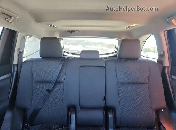 5TDBZRFH7KS730858 2019 TOYOTA HIGHLANDER Burgundy Rear seats view