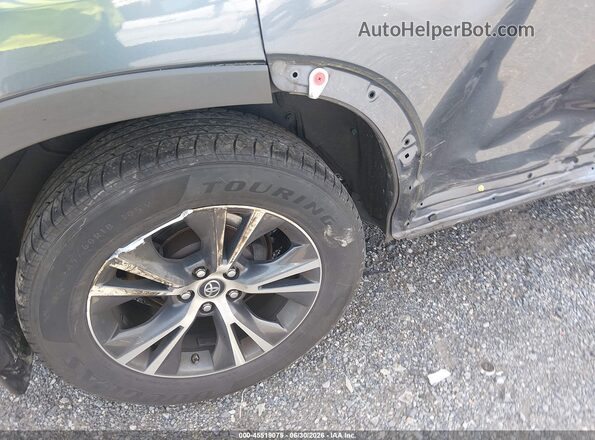 5TDBZRFH7KS931191 2019 TOYOTA HIGHLANDER Blue Front view