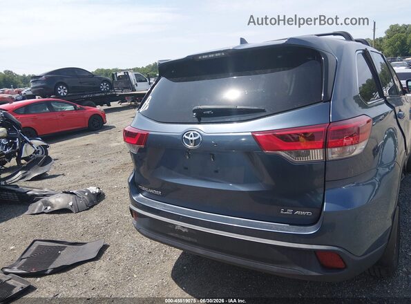 5TDBZRFH7KS931191 2019 TOYOTA HIGHLANDER Blue 