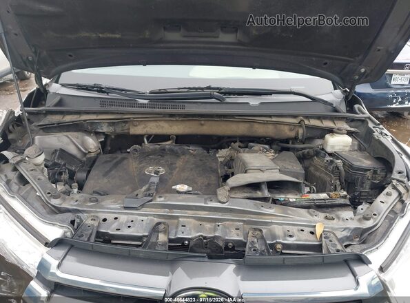 5TDBZRFH7KS932504 2019 TOYOTA HIGHLANDER Gray უკანა ხედი