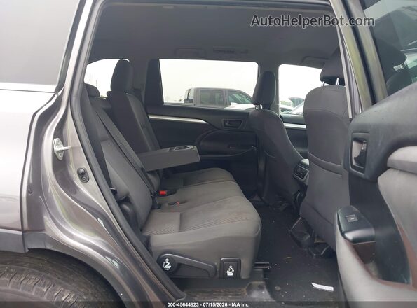 5TDBZRFH7KS932504 2019 TOYOTA HIGHLANDER Gray VIN კოდის სტიკერის ხედი