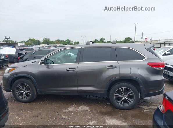 5TDBZRFH7KS932504 2019 TOYOTA HIGHLANDER Gray სალონის 360-გრადუსიანი ხედი