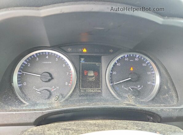 5TDBZRFH7KS943163 2019 TOYOTA HIGHLANDER Black ხელსაწყოთა პანელის ხედი
