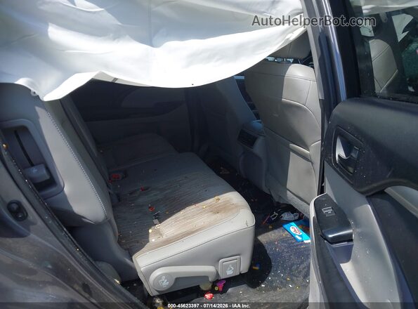 5TDBZRFH8HS475615 2017 TOYOTA HIGHLANDER Gray VIN կոդի պիտակի տեսք