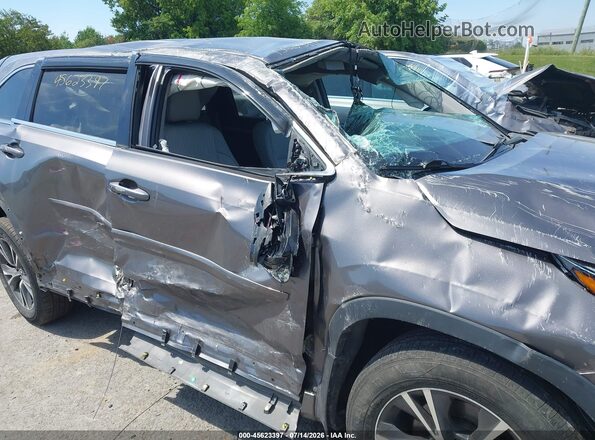 5TDBZRFH8HS475615 2017 TOYOTA HIGHLANDER Gray Դիմացի տեսք